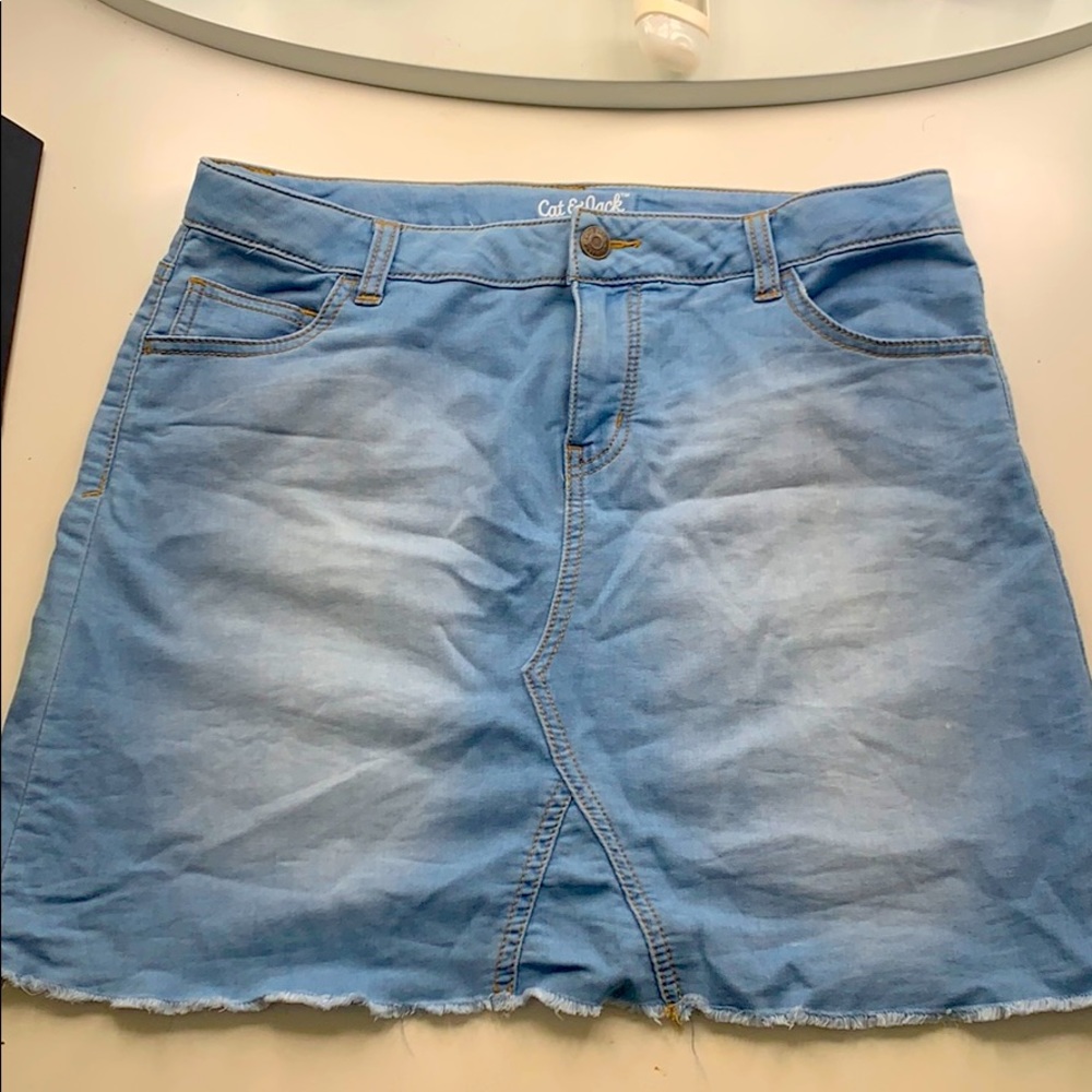 Never worn Jean skirt